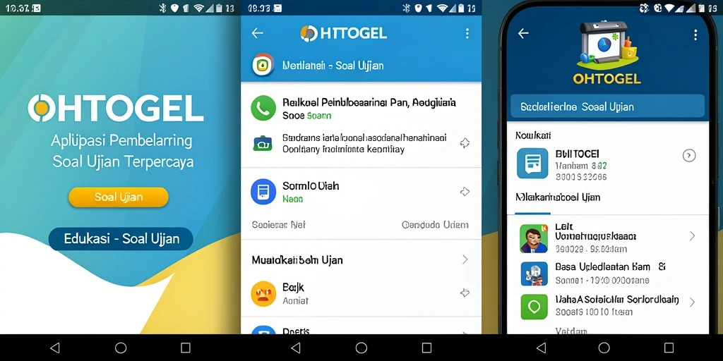 Antarmuka pengguna OHTOGEL yang ramah dan fungsional.